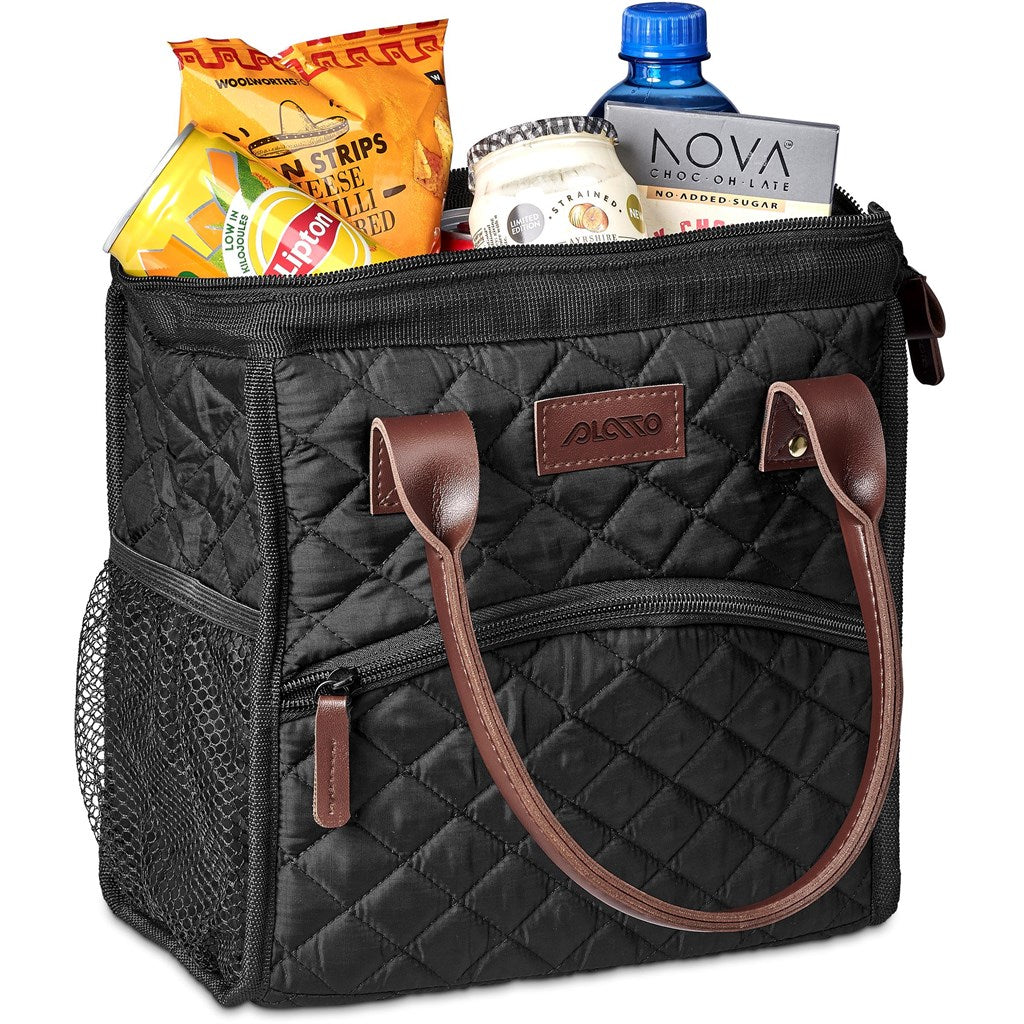 Kate Quilted 12-Can Lunch Cooler - Image 8