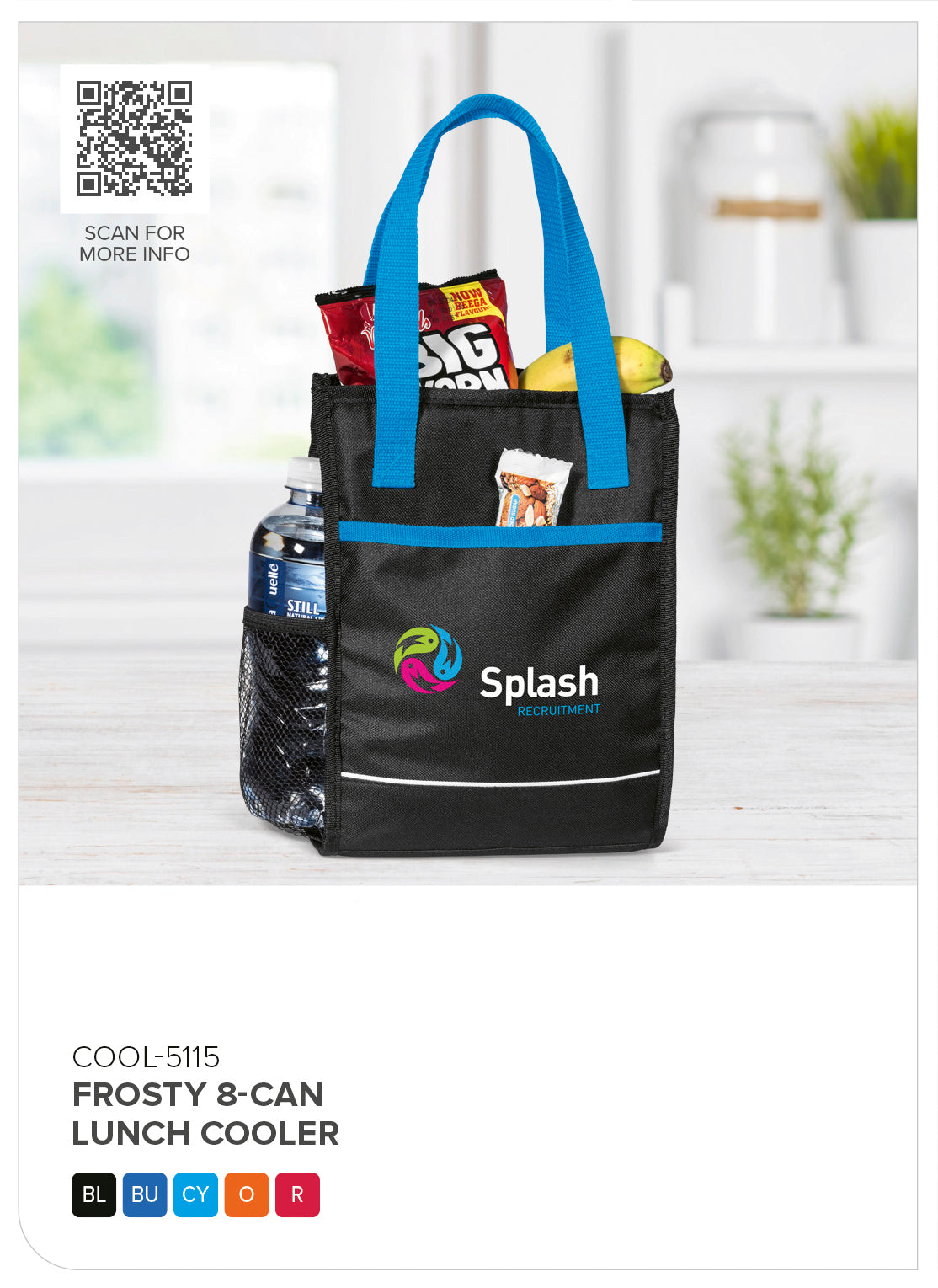 Frosty 8-Can Lunch Cooler - Image 10